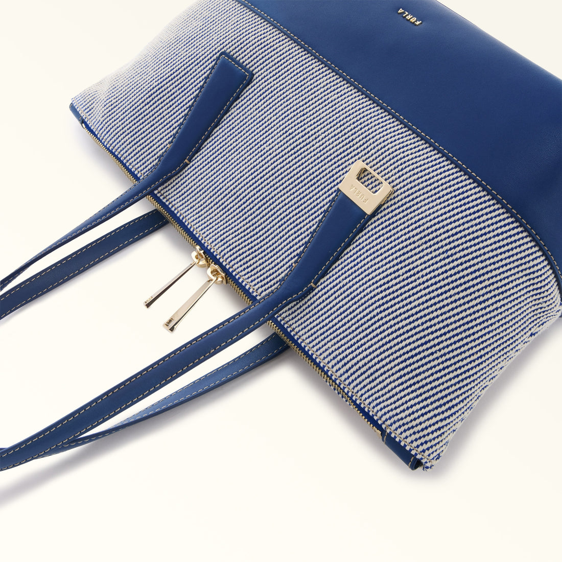 Furla Olivia M Tote in Blue - Bags 