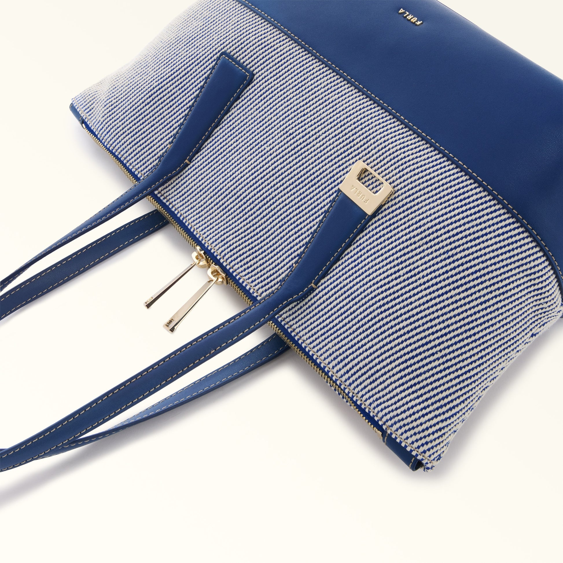 Furla Olivia M Tote in Blue - Bags 
