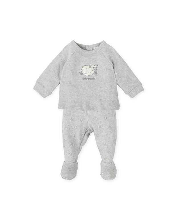 Grey Set Top & Bottom for Kids