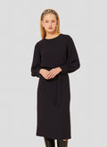 Rossini midnight blue crepe dress by Tara Jarmon Lebanon