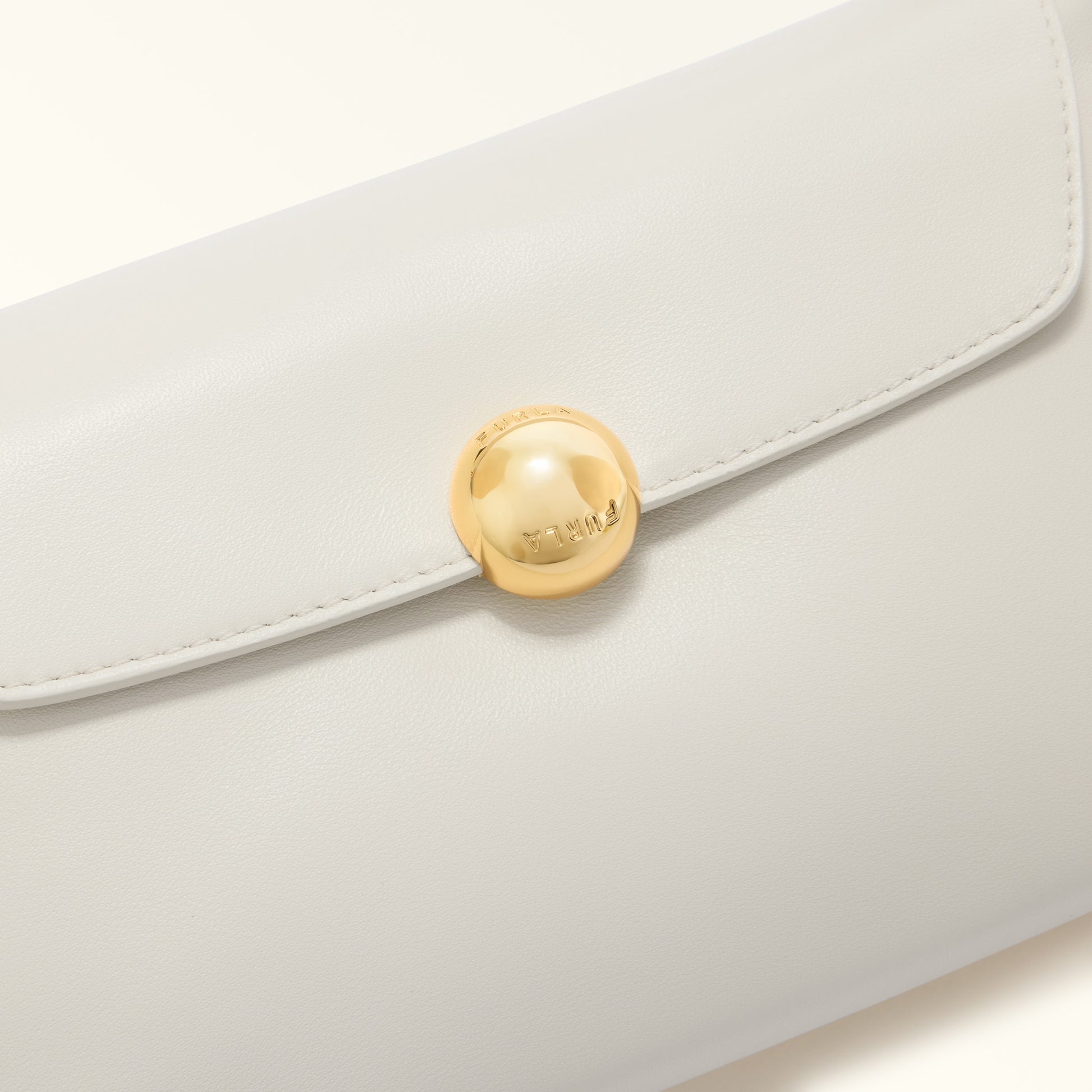 Furla Sfera Soft Mini Crossbody Top Handle in White - Bags 