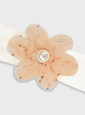 White Infant Hairband for Girls