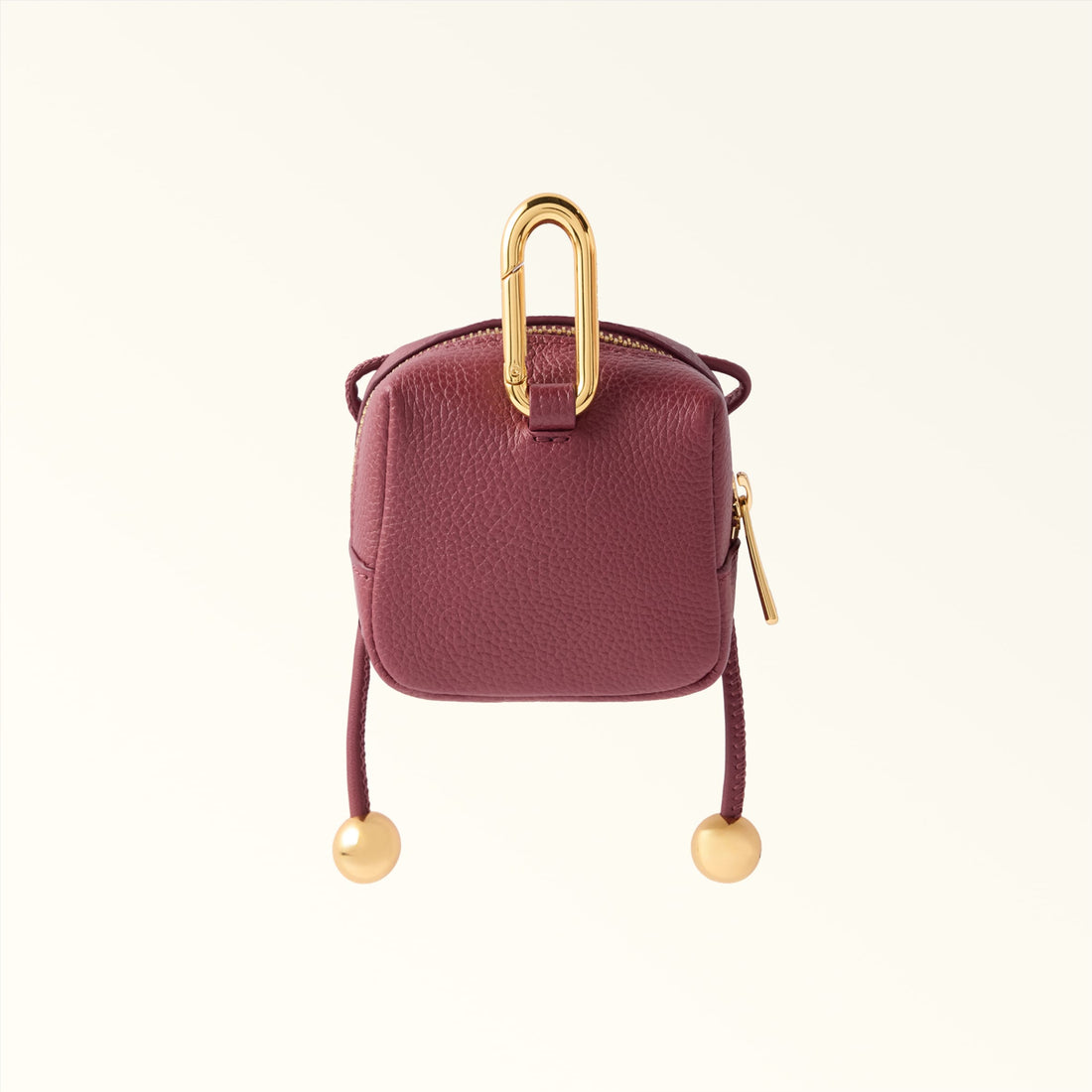 Furla Poppy Ribbon Case Charm in Red - Charms 