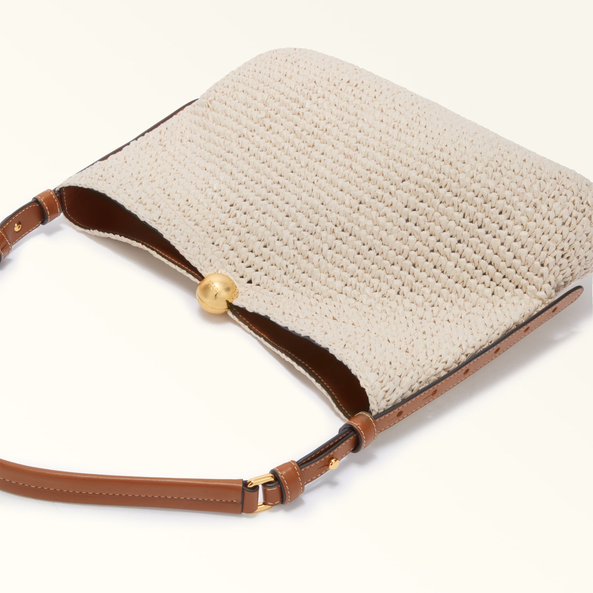 Shoulder Bag F5S-Furla Sfera Soft Naturale+Cognac H