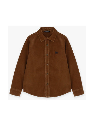 brown shirt SHIRT KHABBAZ