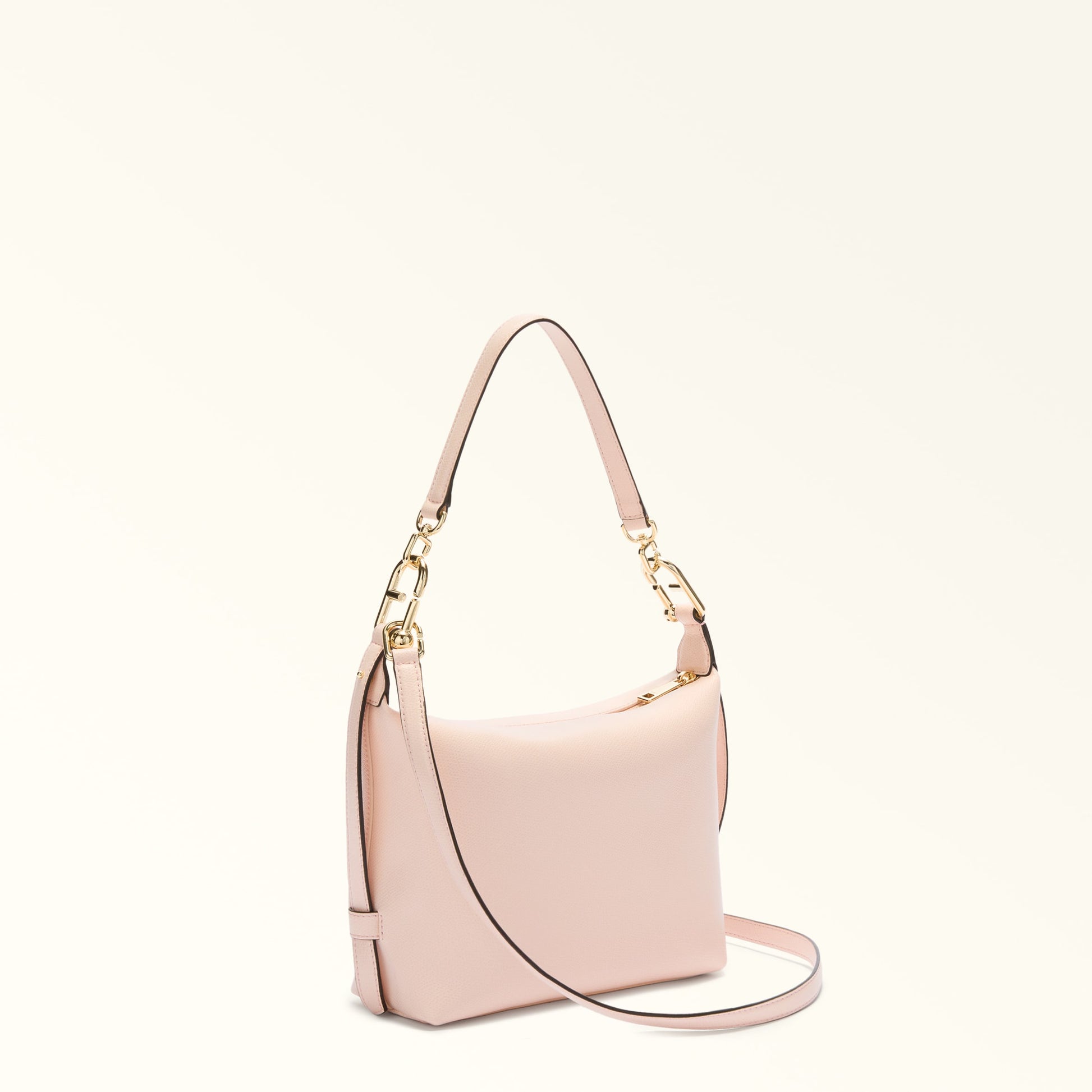Furla Tonie Mini Hobo Bag In Leather