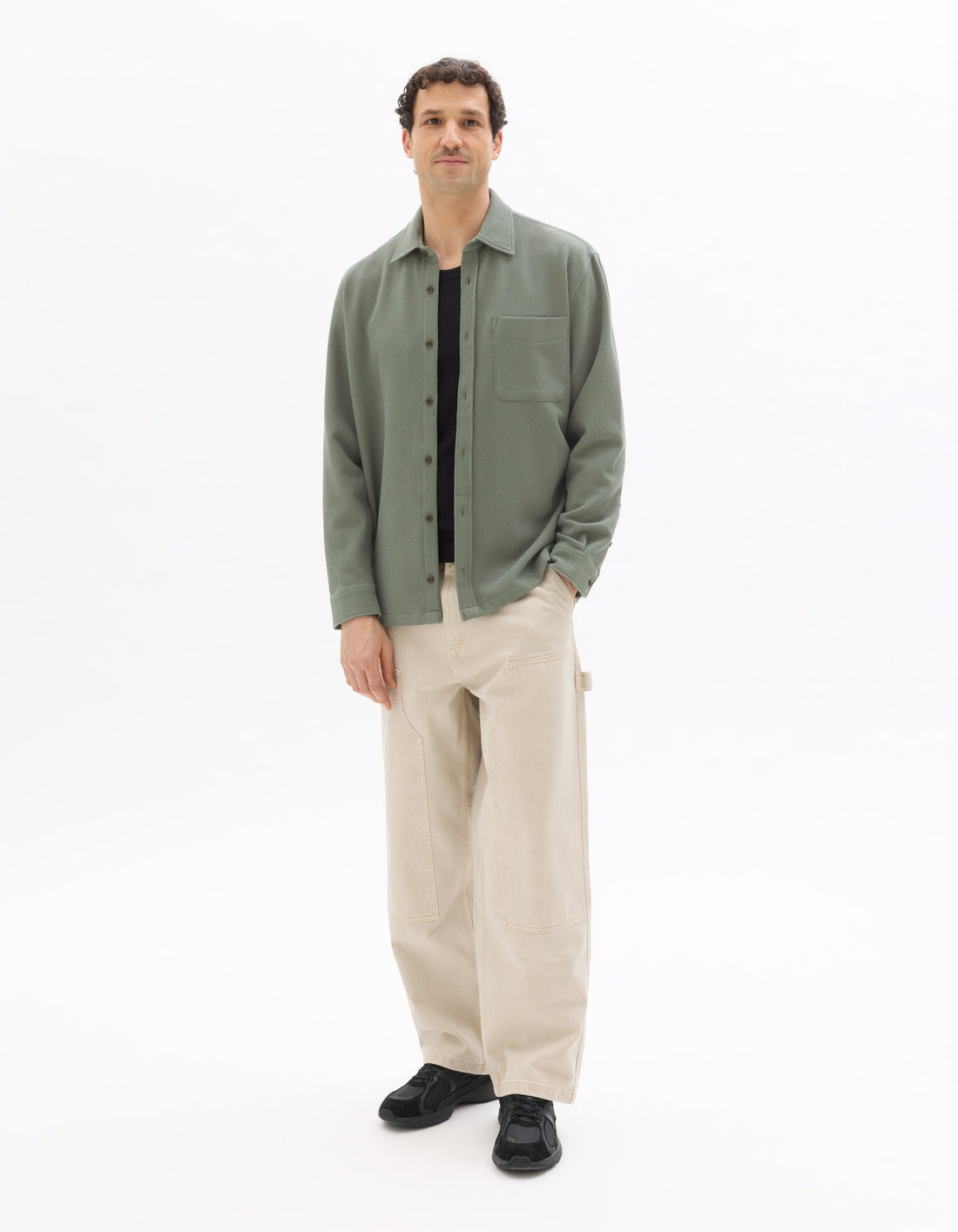 Green Overshirt for Men