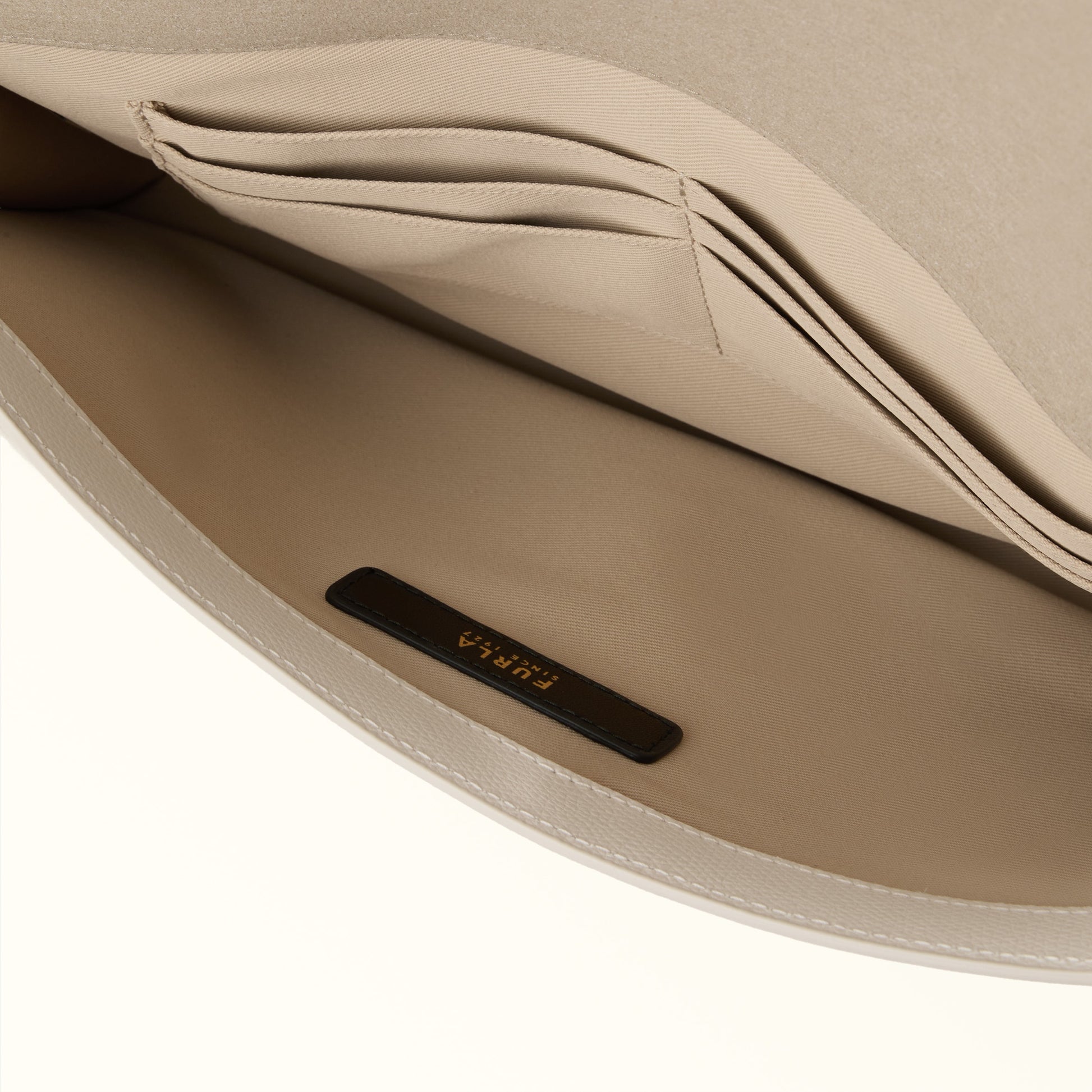 Furla Iride Clutch in White - Bags 