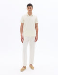 Celio Regular Fit Knit Polo - Beige