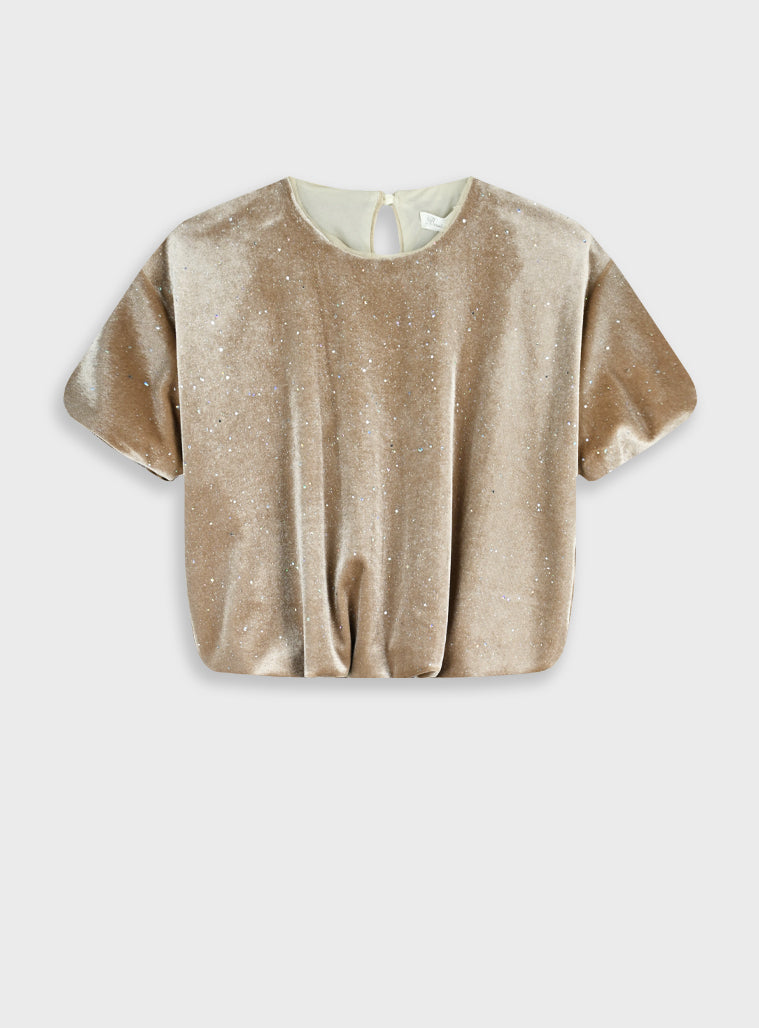 Girl Blouse - Beige