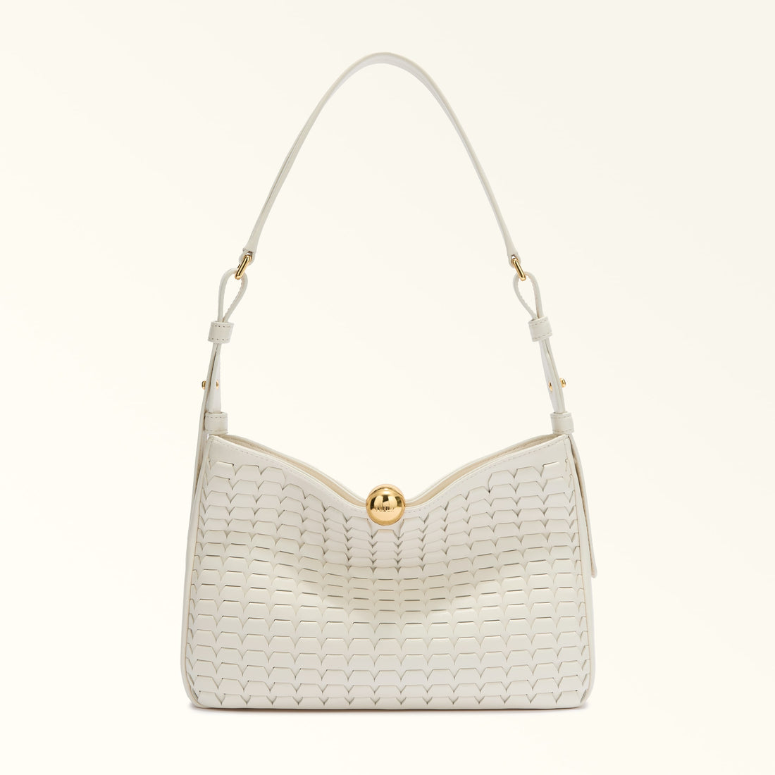 Shoulder Bag F5S-Furla Sfera Soft Panna