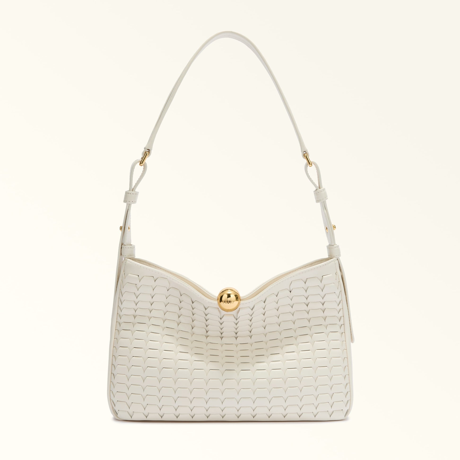 Shoulder Bag F5S-Furla Sfera Soft Panna