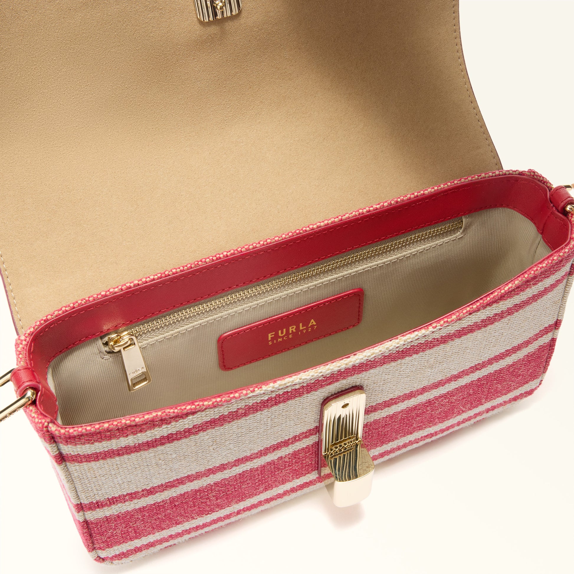 Furla Iride S Crossbody in Red - Bags 