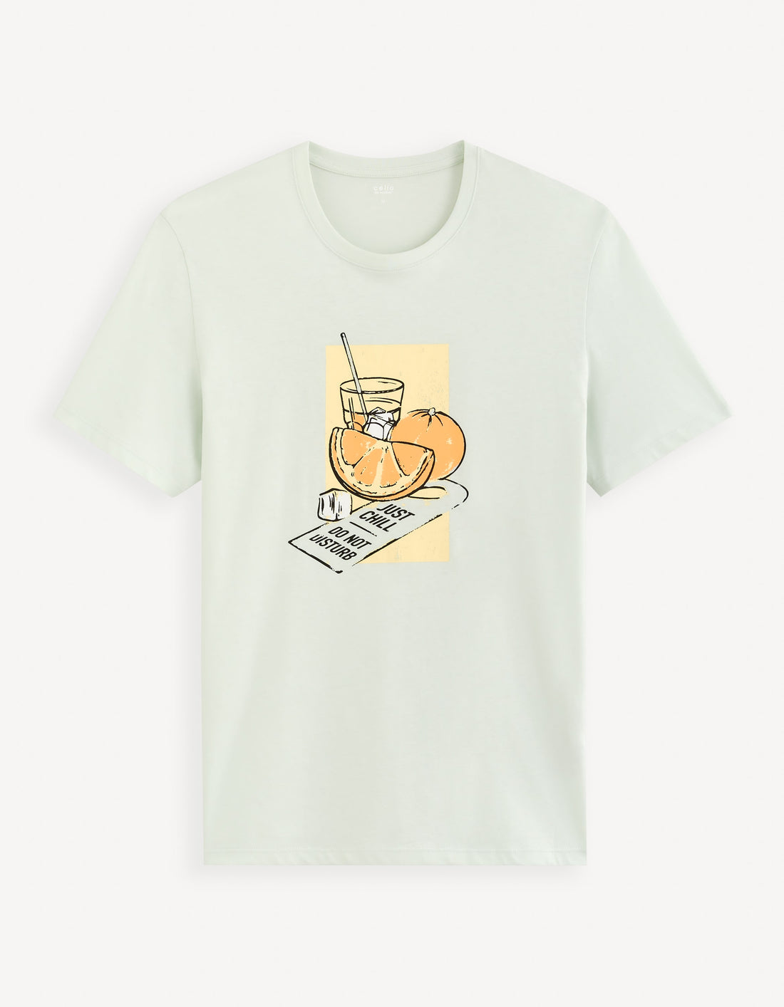 FEGRUME LIGHT GREEN SS TSHIRT - Celio lebanon