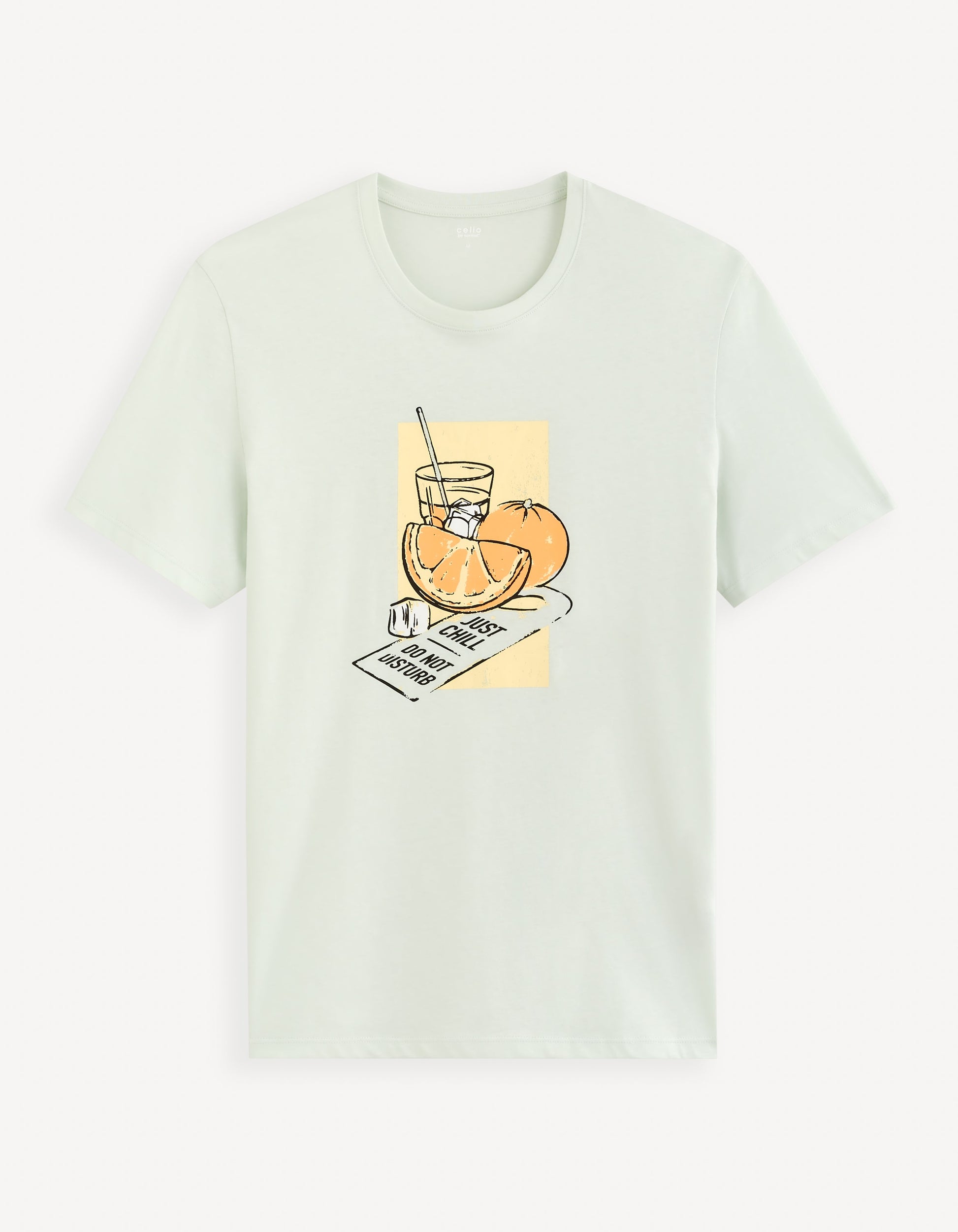 FEGRUME LIGHT GREEN SS TSHIRT - Celio lebanon