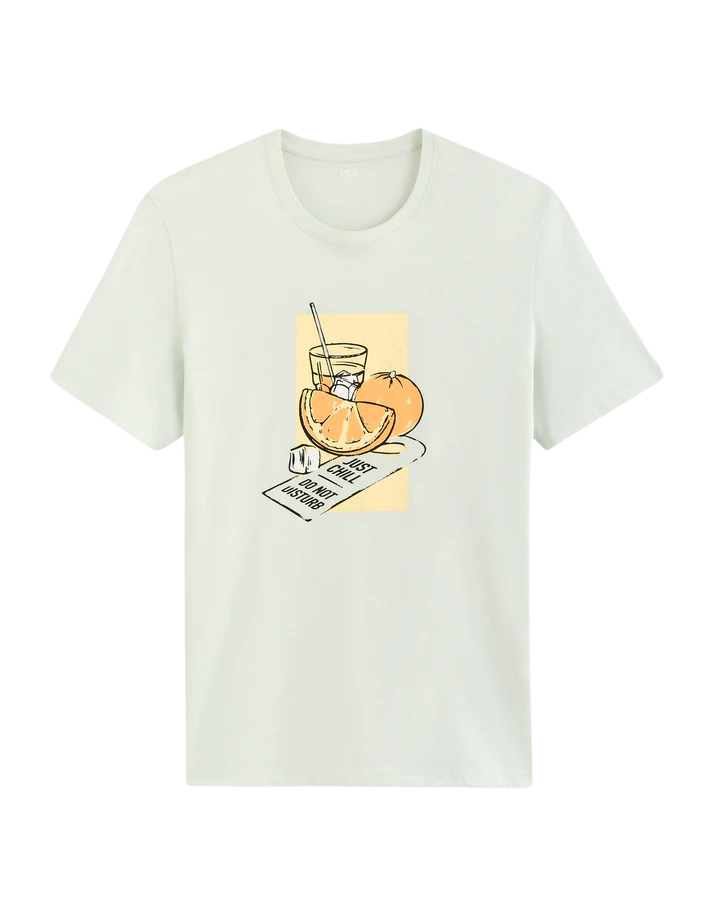 FEGRUME LIGHT GREEN SS TSHIRT Celio