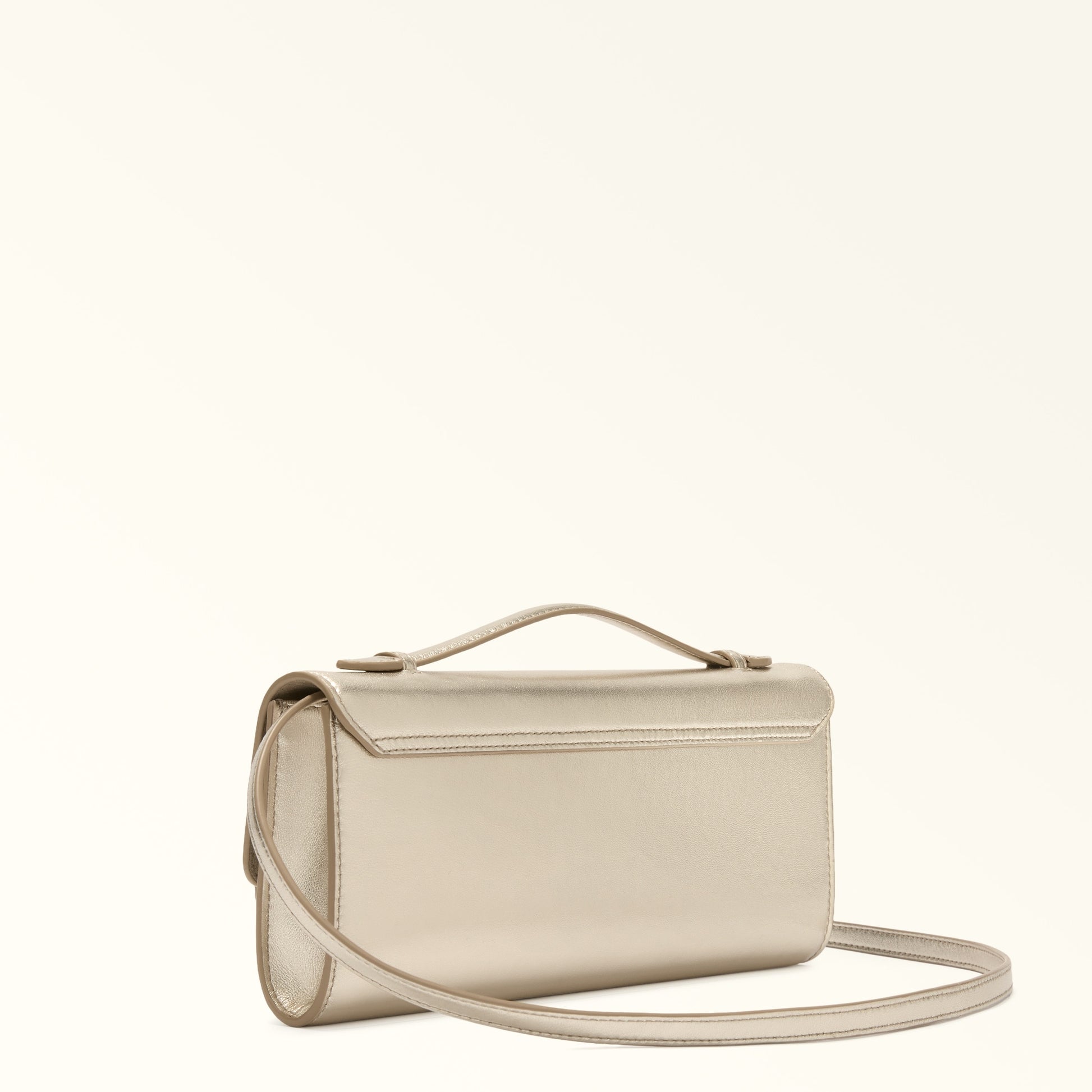 Furla Clara Crossbody Clutch in Gold - Bags 