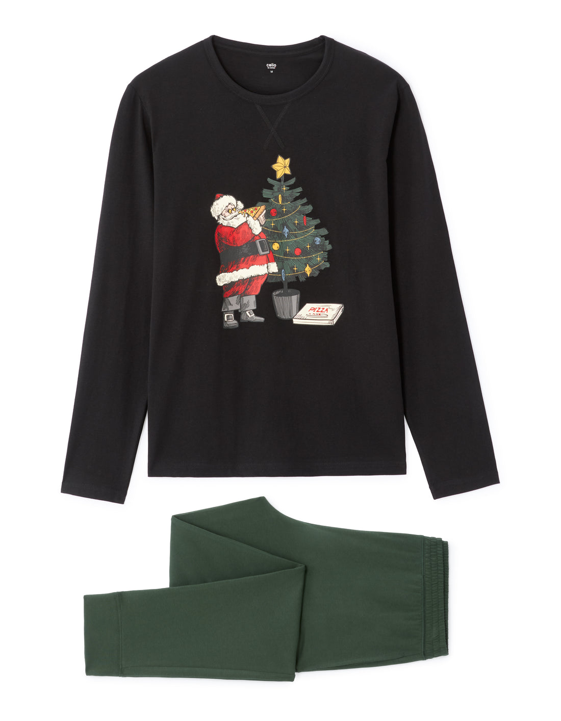 Black Pyjamas Noël - Celio Lebanon