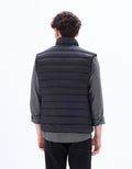 Black Puffy Jacket - Celio Lebanon