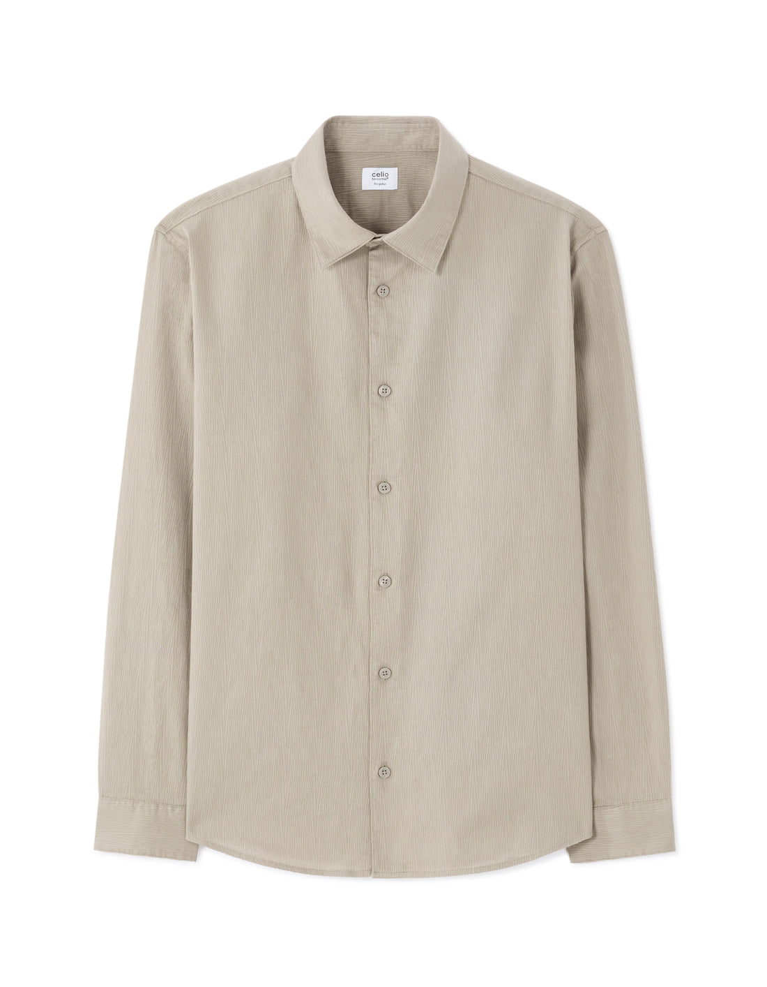 Grey Long Sleeves Shirt for Men