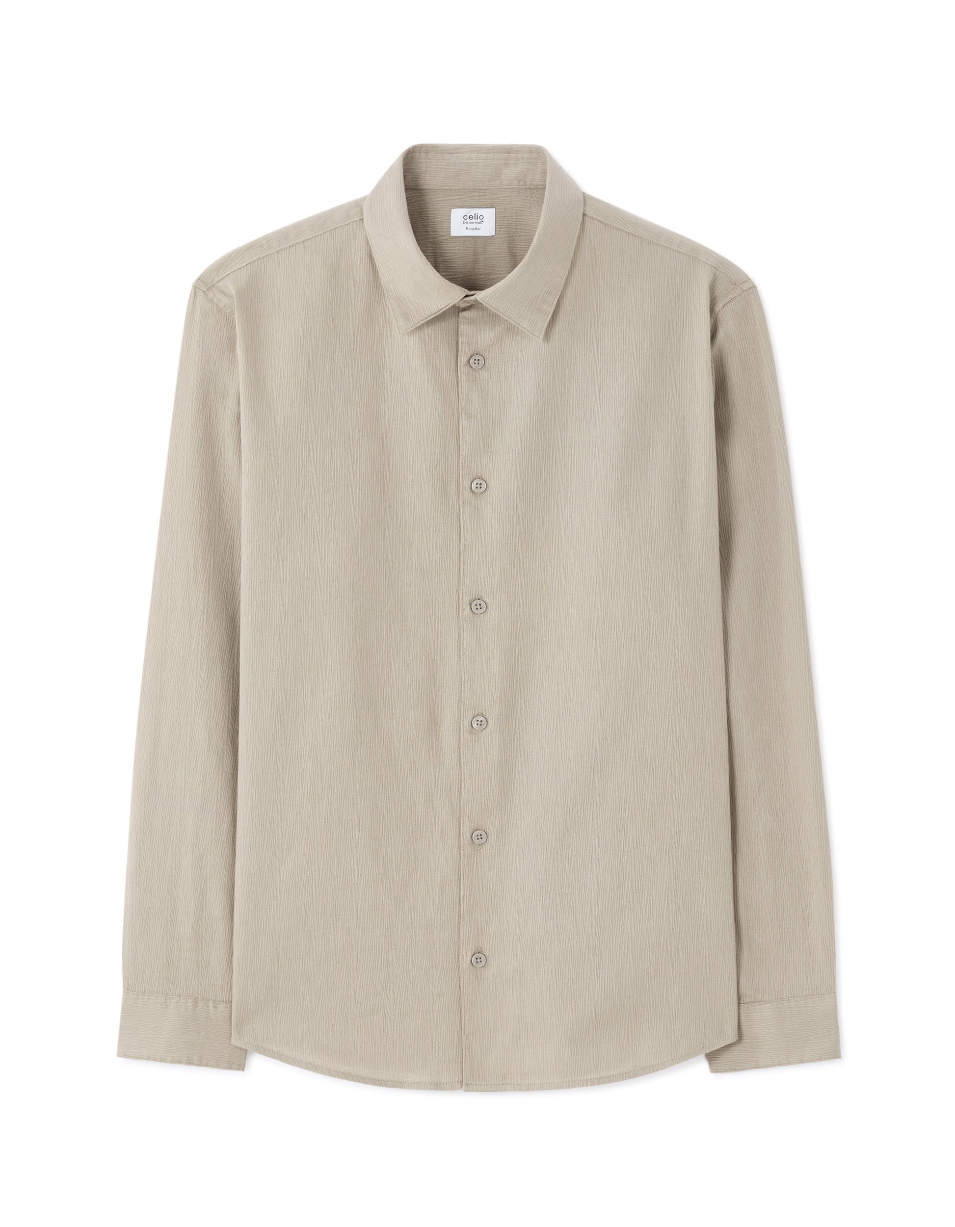 Grey Long Sleeves Shirt for Men