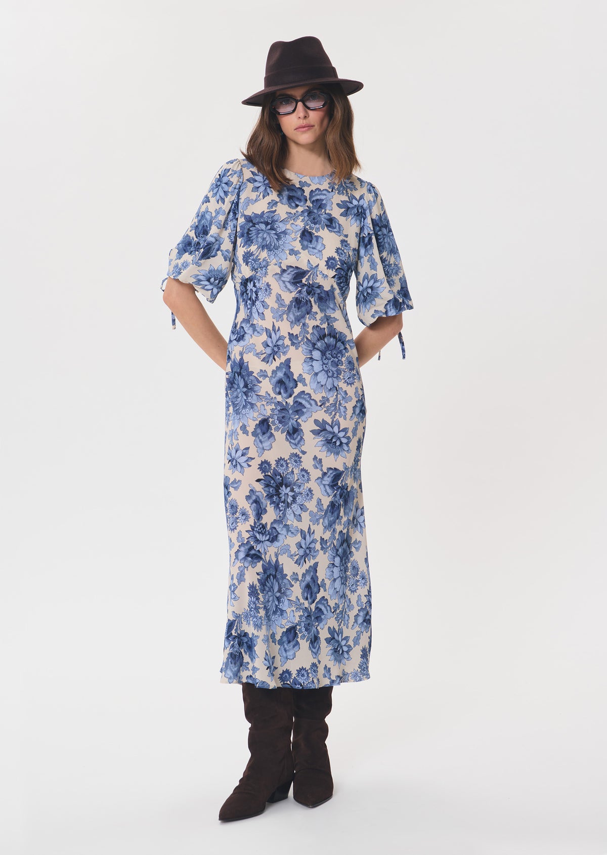 Rimina dress in off white by Tara Jarmon
