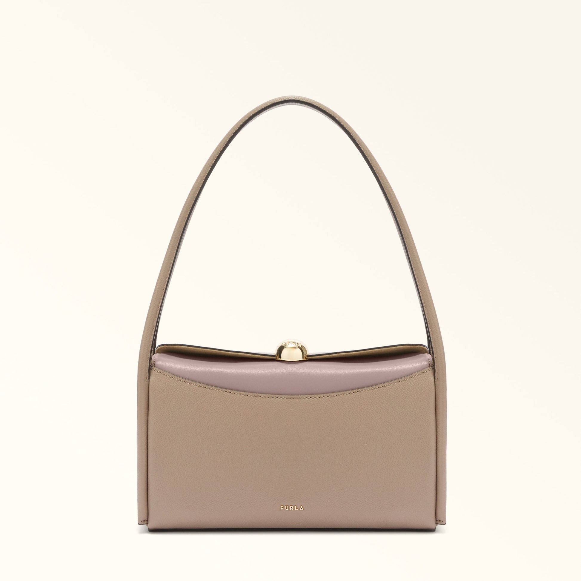Furla Nicole M Boston  Bag In Leather