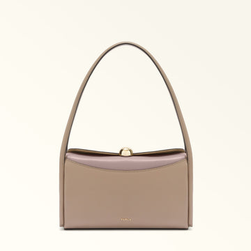 Furla Nicole M Boston  Bag In Leather