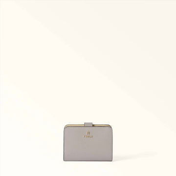 Furla Camelia S Compact Wallet in White - Wallets 