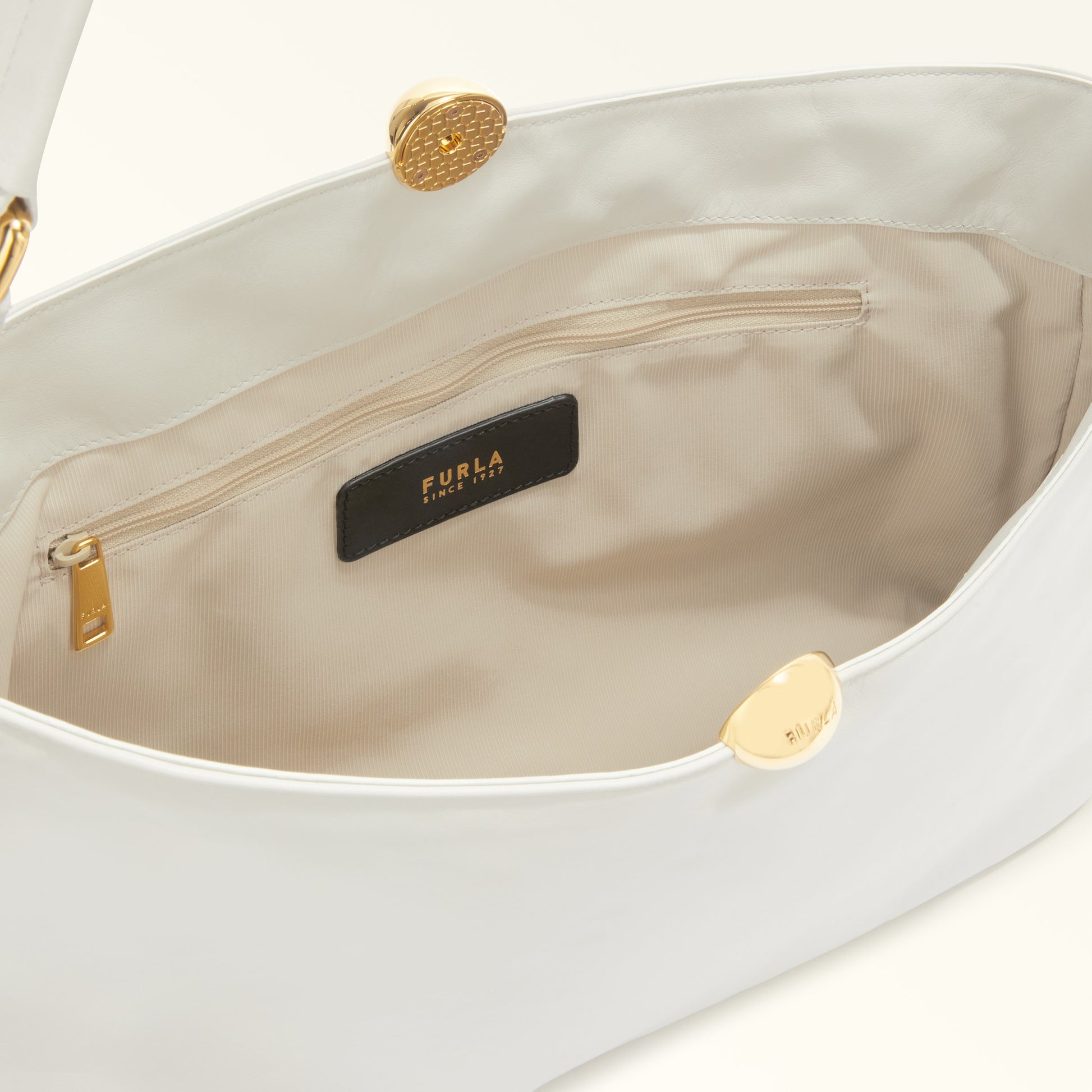 Shoulder Bag F5S-Furla Sfera Soft Marshmallow