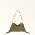 Furla Sfera Soft Xl Shoulder  Bag In Leather