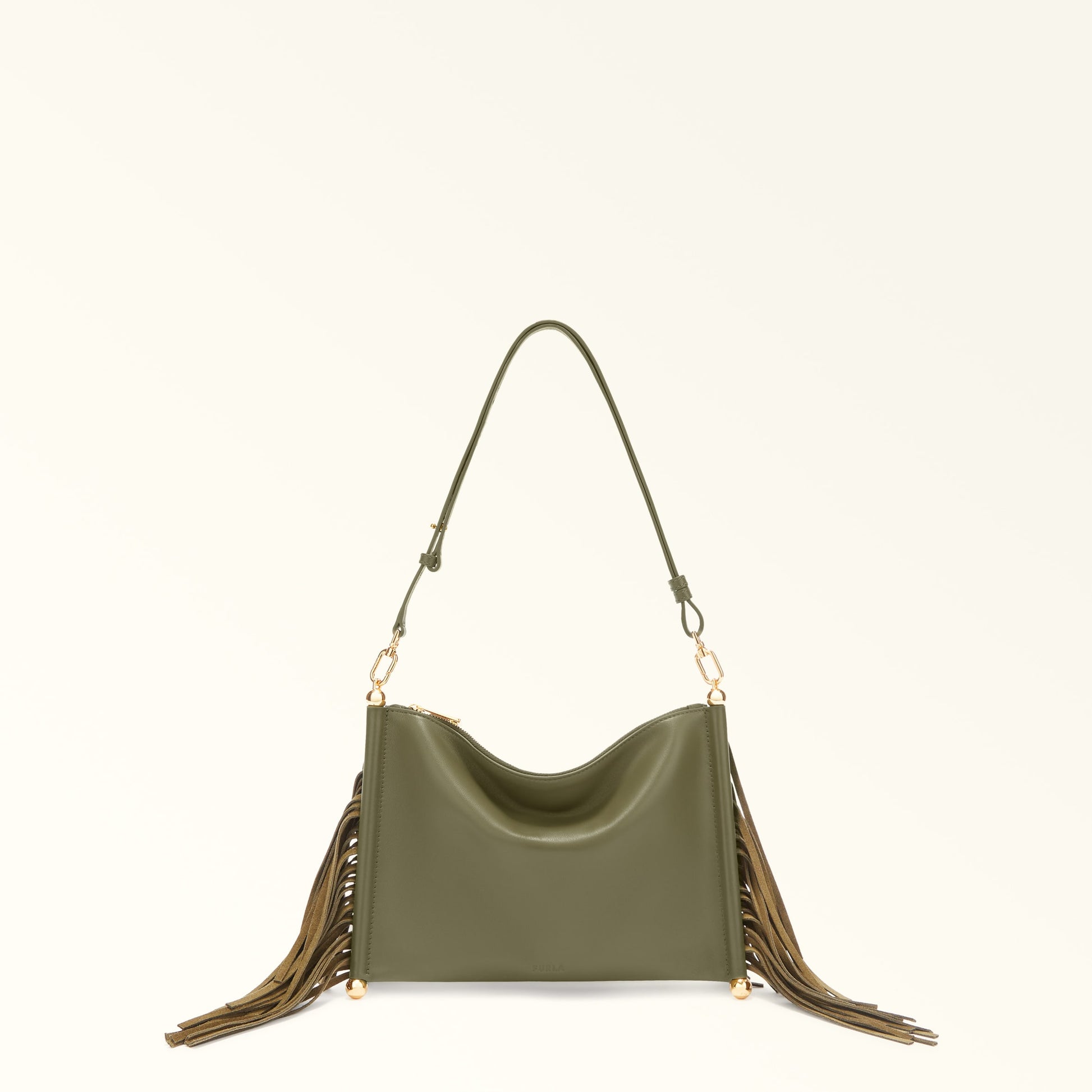 Furla Sfera Soft Xl Shoulder  Bag In Leather