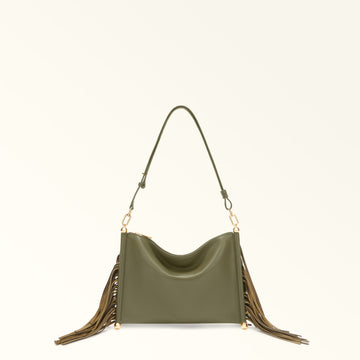 Furla Sfera Soft Xl Shoulder  Bag In Leather