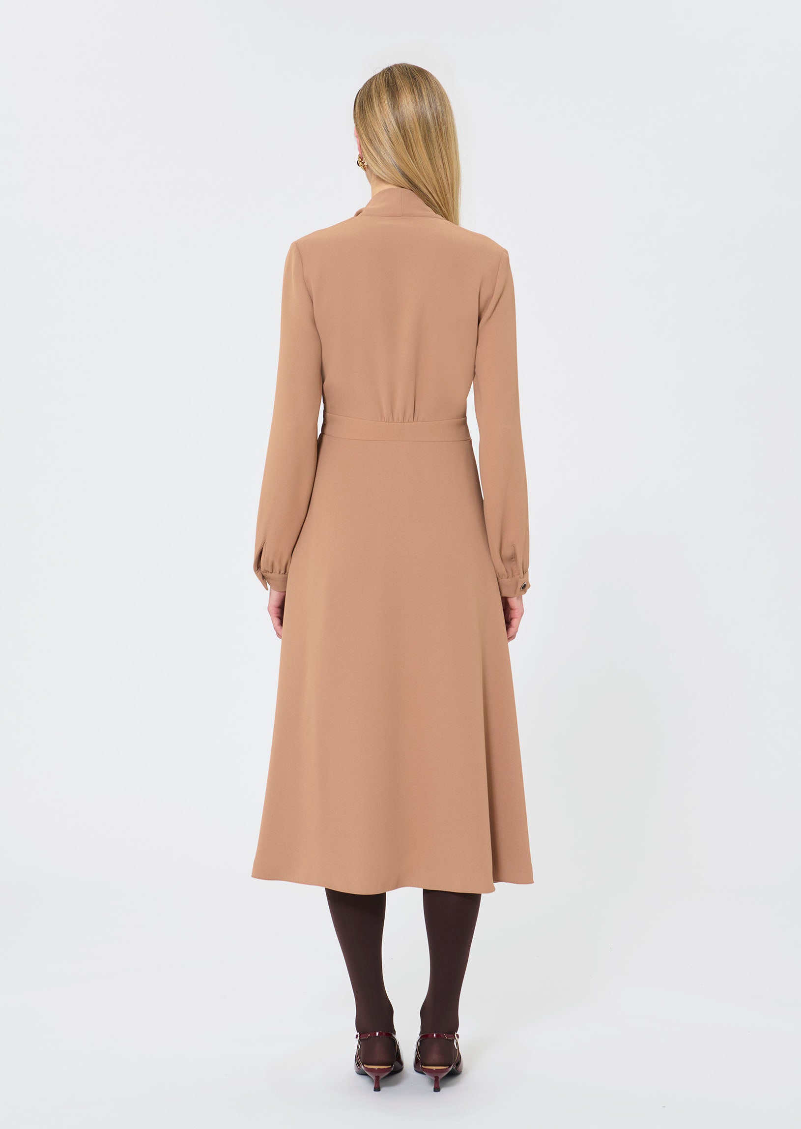 Rosalie  hazelnut dress for women