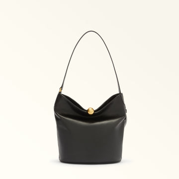 Bucket Bag F5S-Furla Sfera Soft Nero