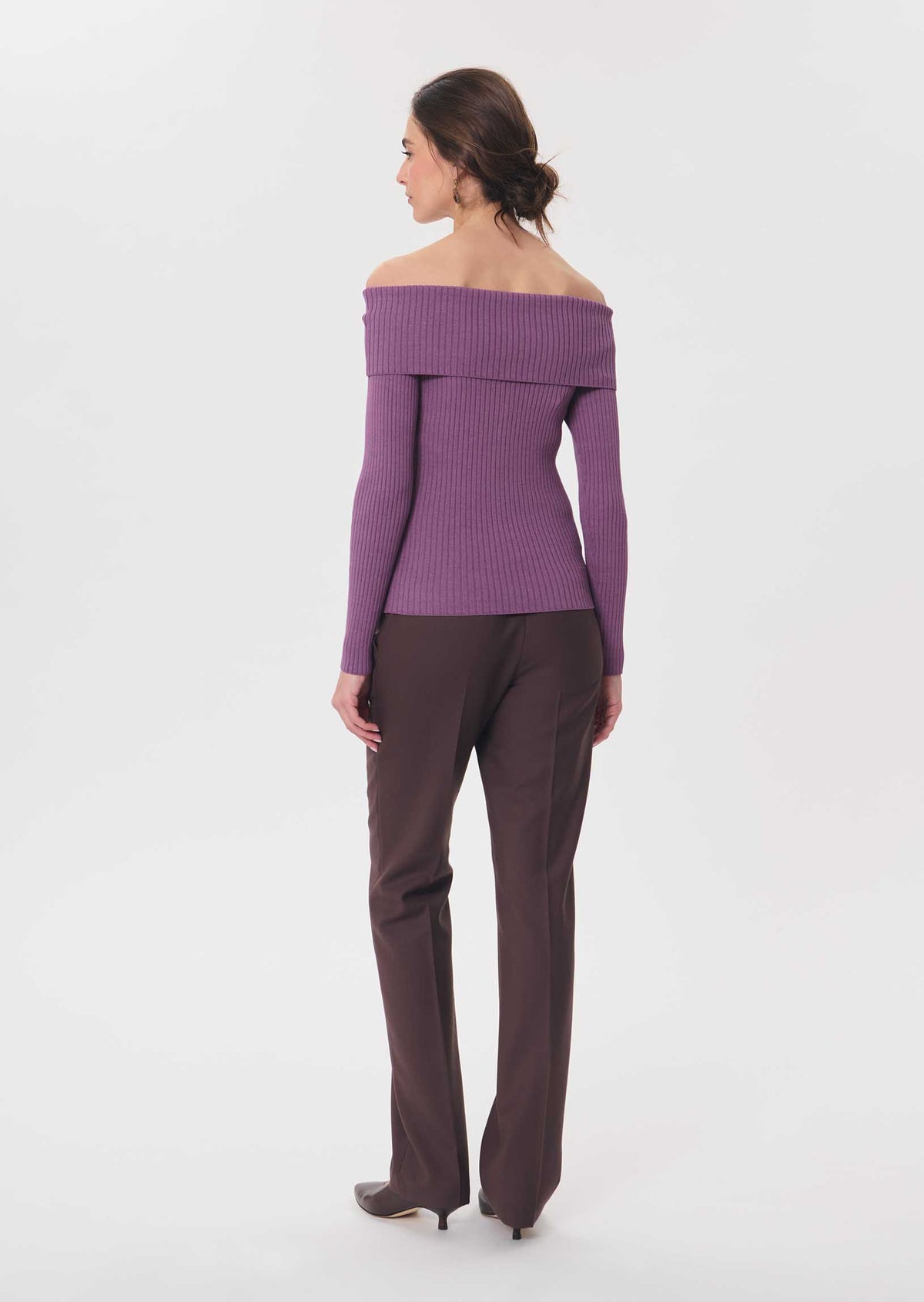 Philippine sweater in purple by Tara Jarmon