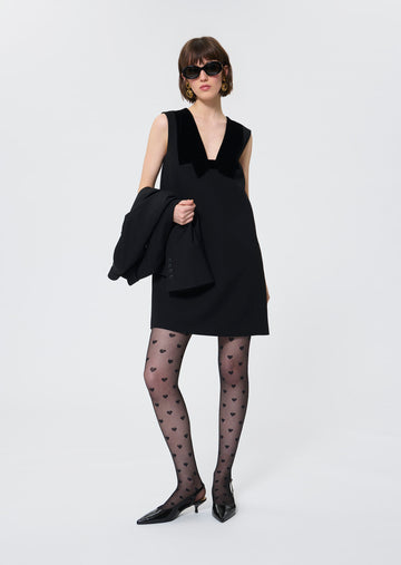 Rusane  black dress for women