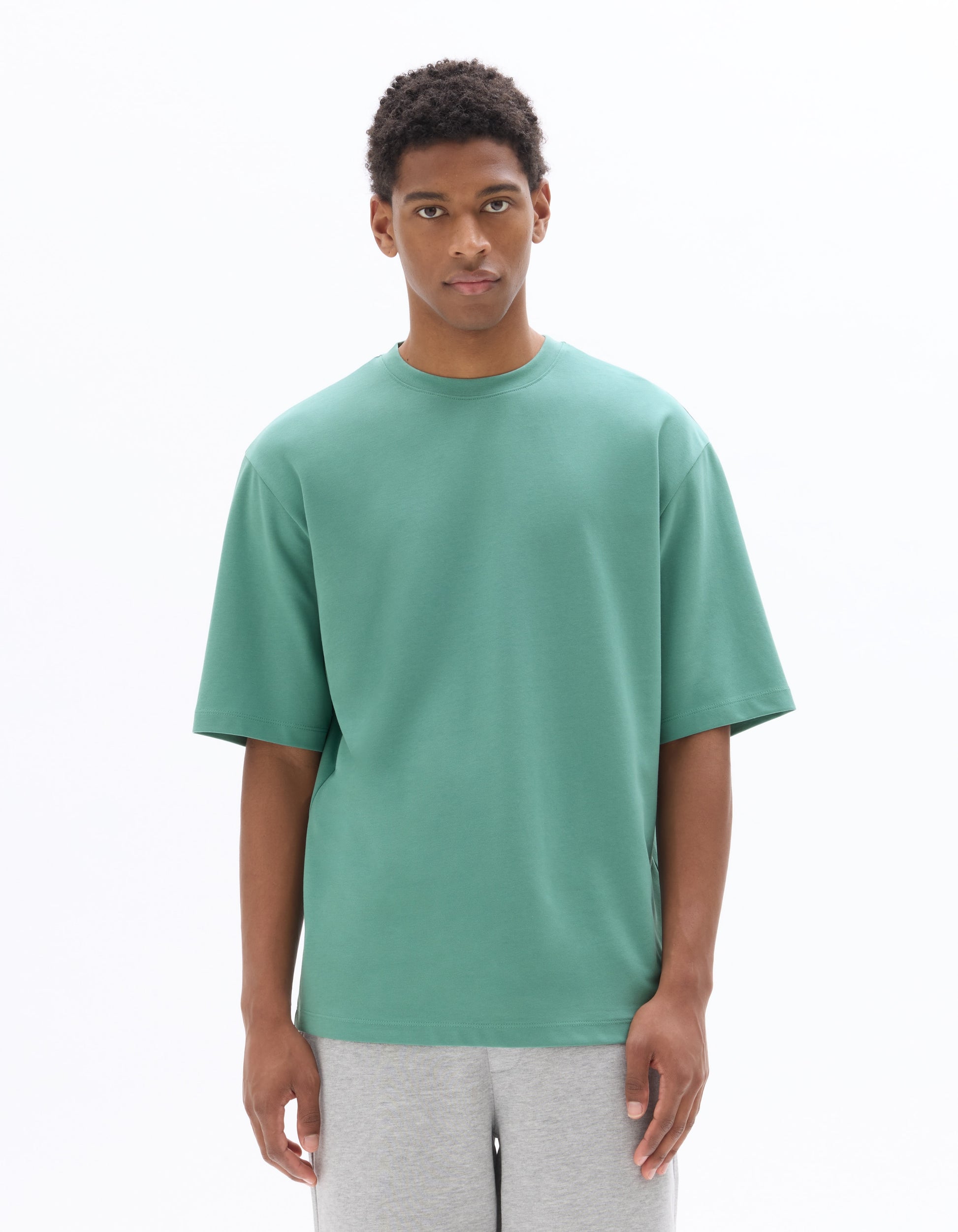 Celio Oversized Crew Neck T-shirt - Blue