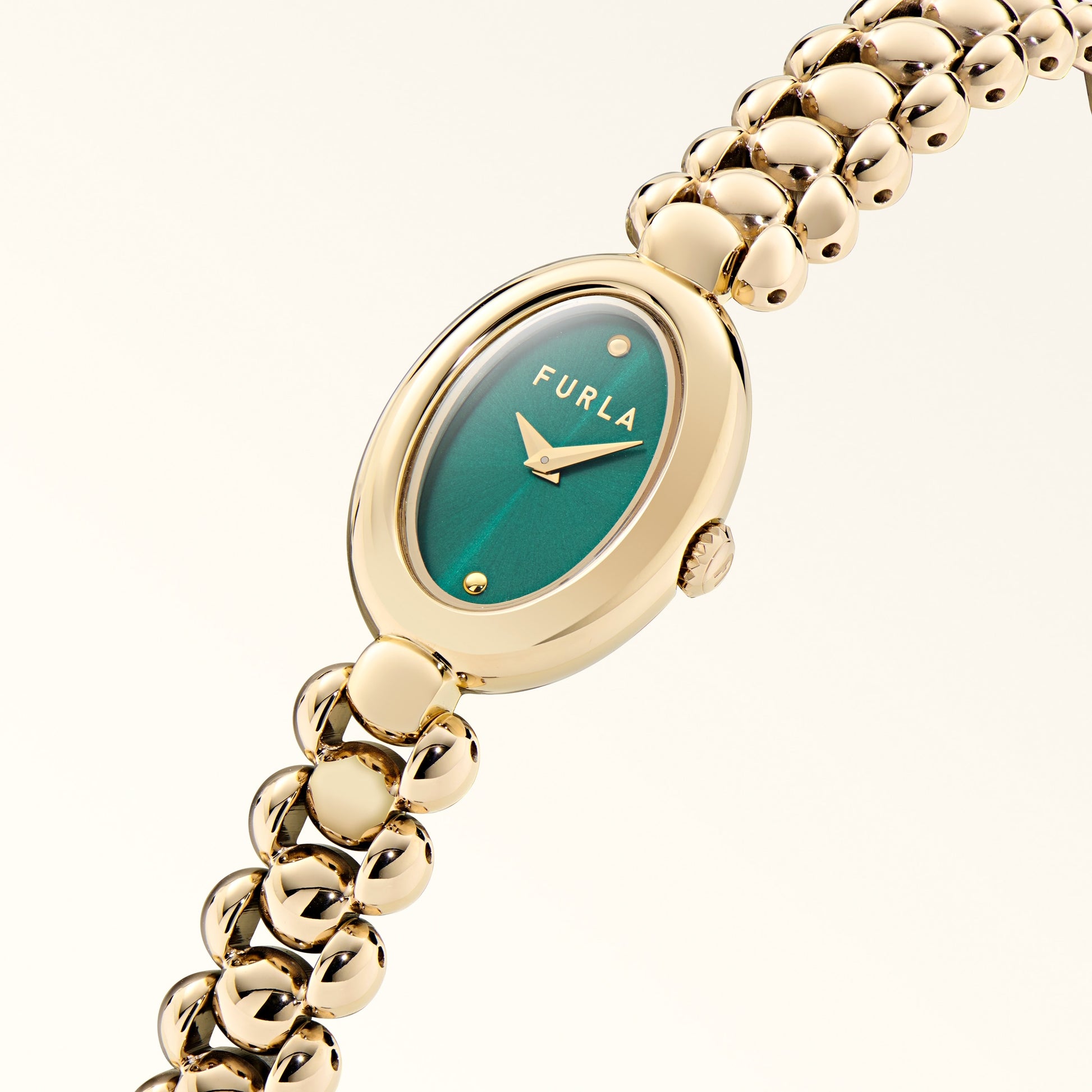 Furla Delizia Oval Case Watch 26X20Mm in Gold - Watches 