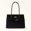 Furla Greta L Tote in Black - Bags 