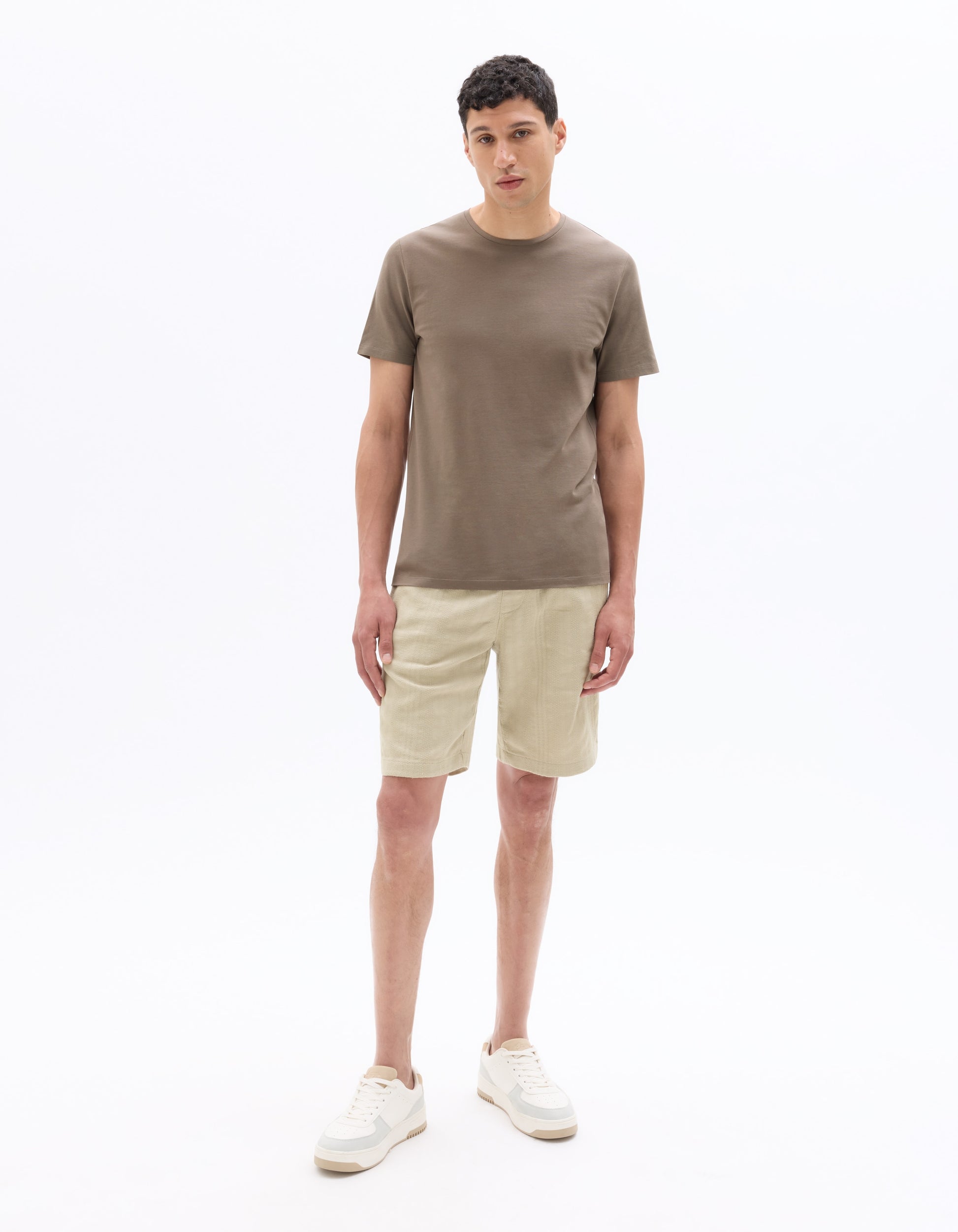 Celio Cotton Bermuda - Beige