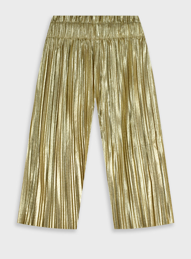 Girl Trousers - Gold