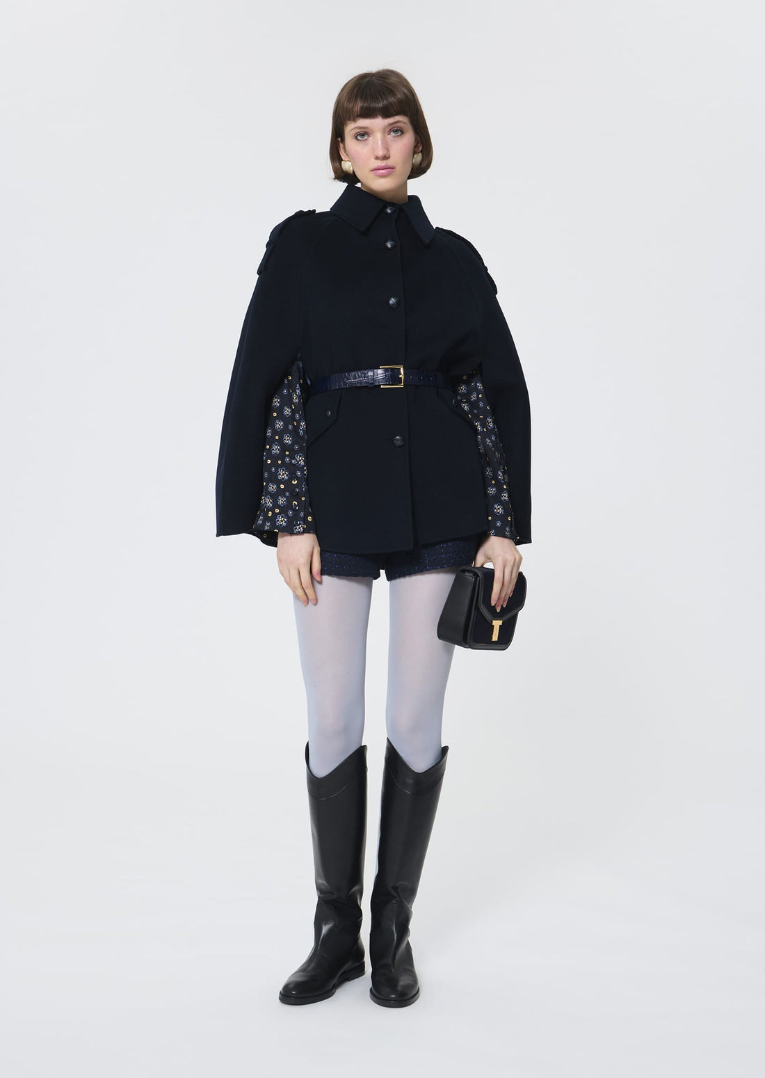 Majorelle  double-sided night coat