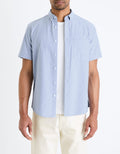 blue Short sleeves Shirt