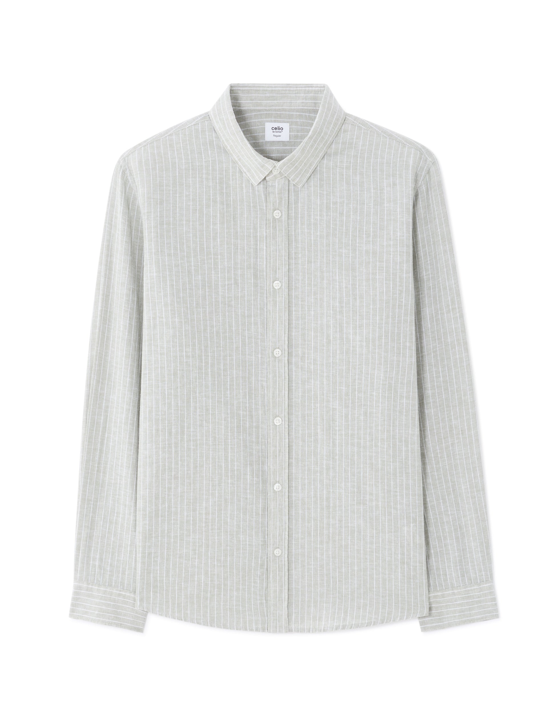 Green Long Sleeves Shirt for Men