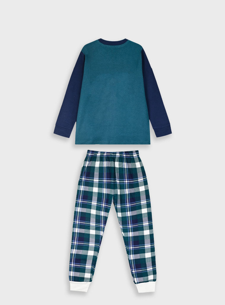 Children's Check Boy'S Pyjamas For Boy