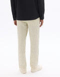 Striped 100% Linen Pants Celio