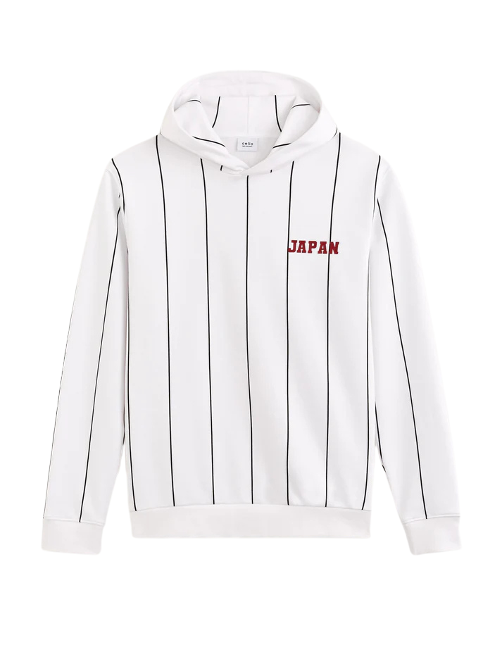 FEBASEJAP OPTICAL WHITE SWEATER Celio