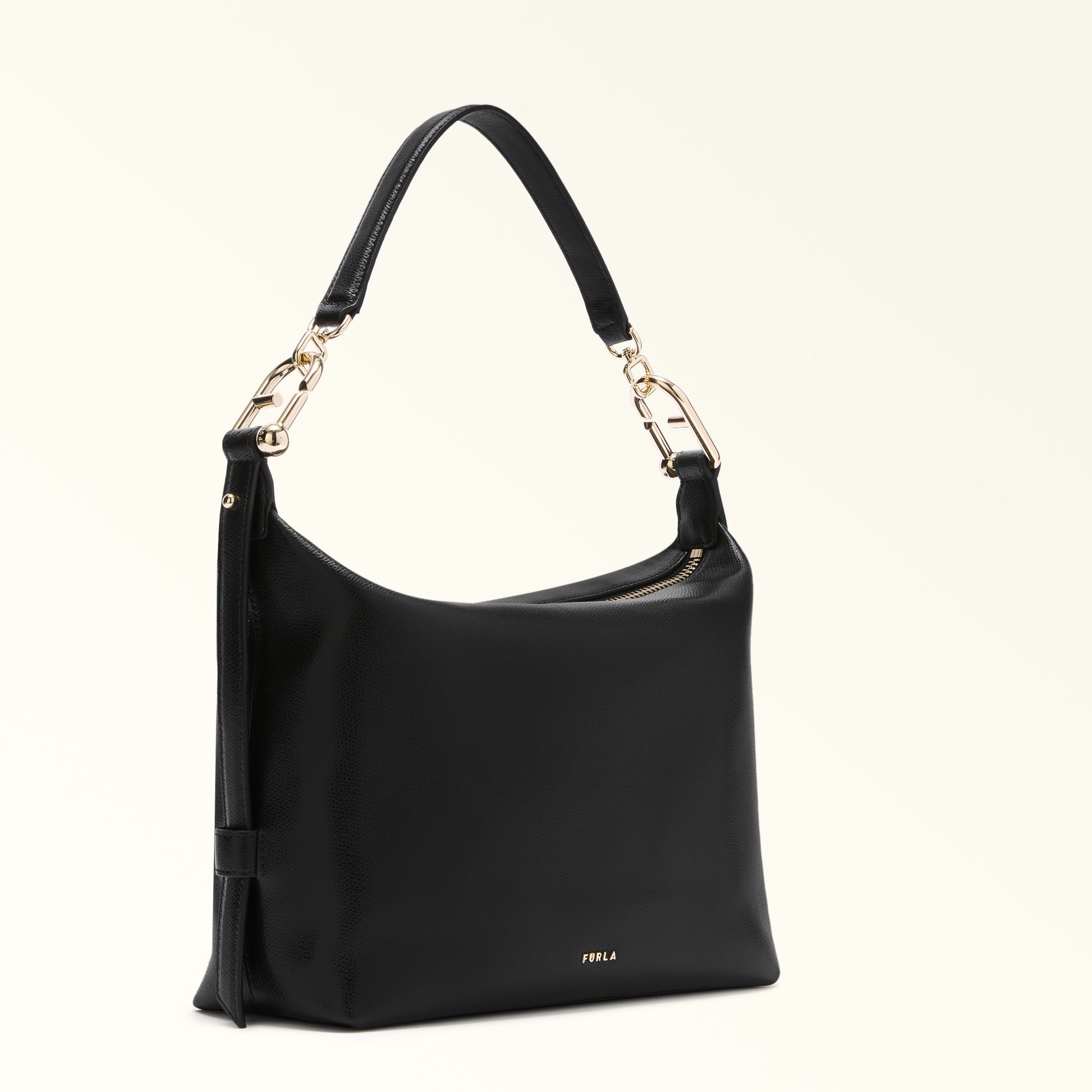Furla Tonie M Hobo Bag In Leather