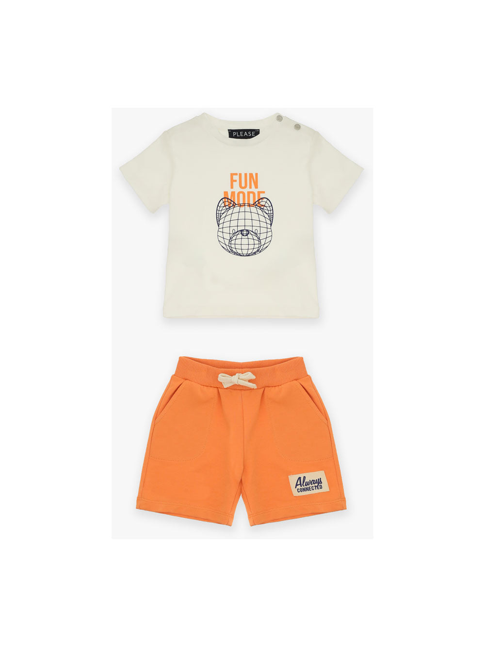 orange shorts Shorts KHABBAZ